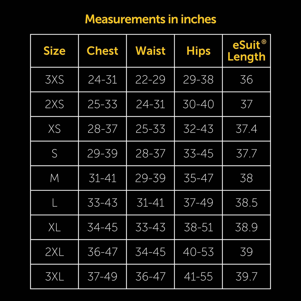[EMS075] Pack eSuit® — Tecnología EMS para tu entrenamiento (3XS)